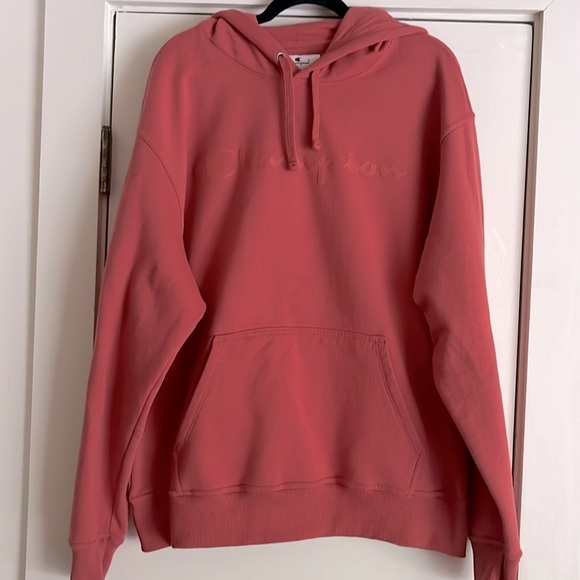 Champion Reverse Weave Garment-Dyed Hooded Sweatshirt Large - Picture 4 of 9